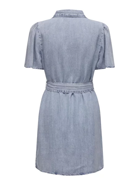 ONLY Dolga srajca moder denim