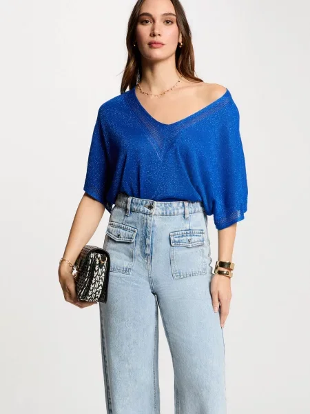 Bluza Morgan modra