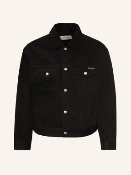 Calvin Klein Jeans Kurtka Dżinsowa schwarz czarna