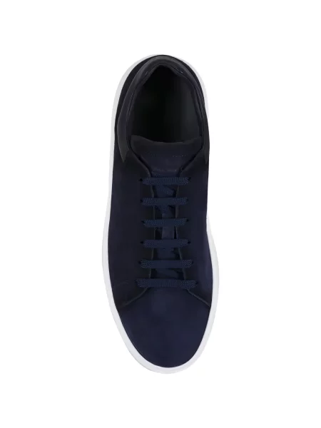 Sneakerși To Boot New York din piele de căprioară albastru
