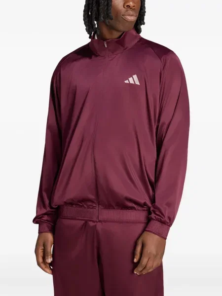 Tricou Adidas cu broderie cu dungi tenis negru