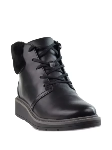 Боти Clarks Originals с връзки с дантела черно