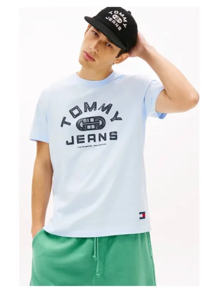 Tommy Jeans Tricou albastru