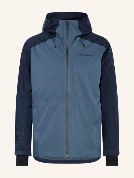 Peak Performance Lyžařská Bunda Insulated 2l tmavě modrá modrá