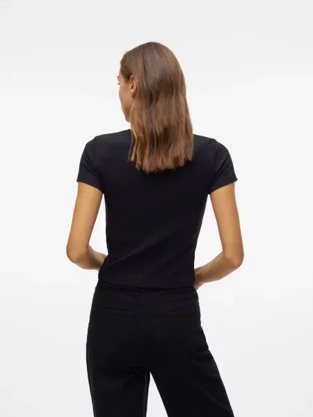 VERO MODA Tricou CHLOE' negru