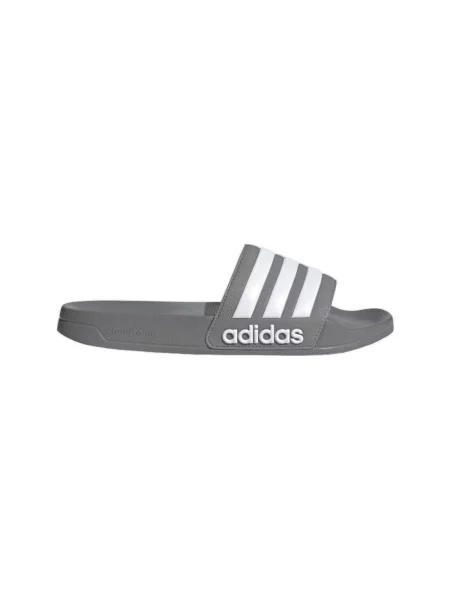 ADIDAS SPORTSWEAR Papucs Adilette szürke / fehér fekete