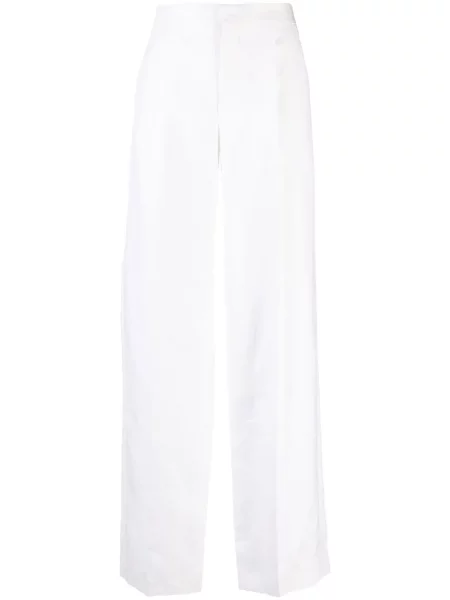 Pantaloni Chloé de in cu picior lat