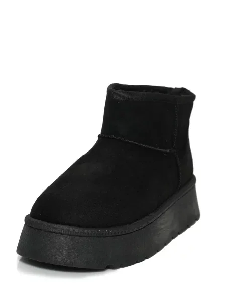 Замшевые сапоги Navigator черные