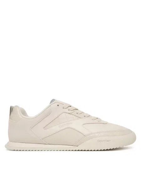 Calvin Klein Sneakers Low Pro Runner Laceup Lth Croco Crem