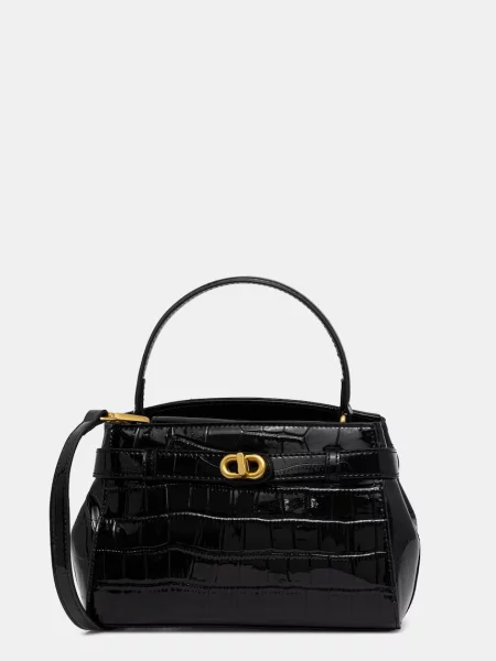 Answear.LAB geantă crossbody pentru femei. din piele negru