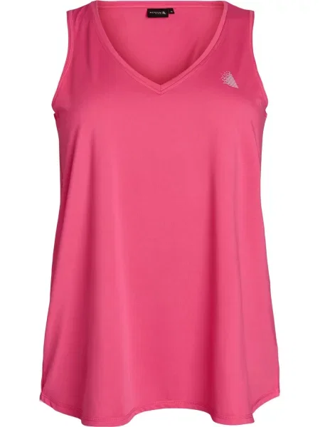 Active by Zizzi Sport top ABASIC închis roz