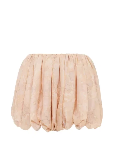 Pantaloni scurți Chloé cu model floral cu imagine roz