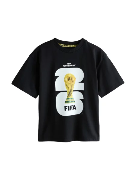 Next Tricou FIFA World Cup galben lămâie / verde pin / negru alb