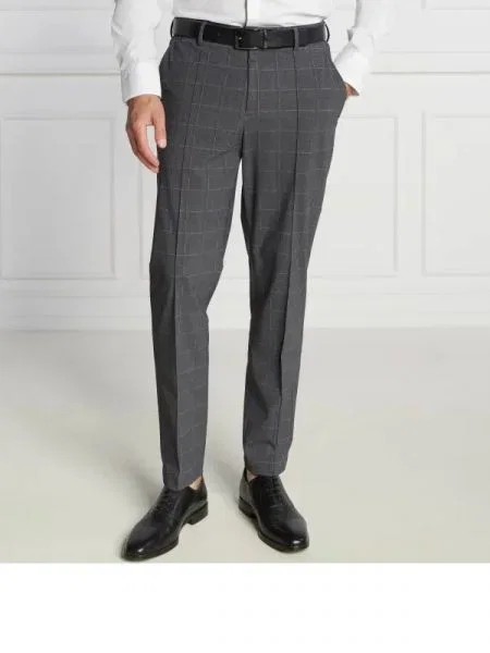 BOSS BLACK Pantaloni Perin negru