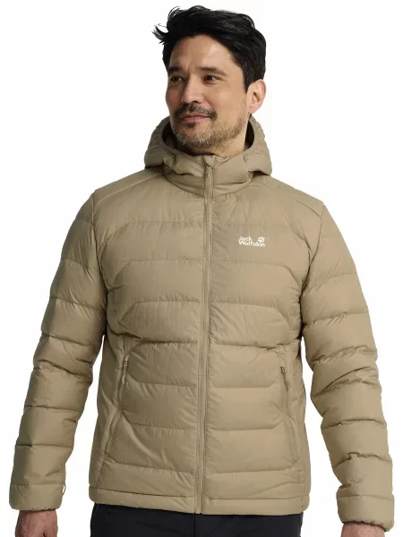 Пуховик Jack Wolfskin Wild бежевий