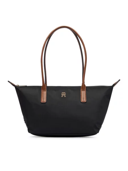 Tommy Hilfiger Rankinė Popette East West Tote juoda