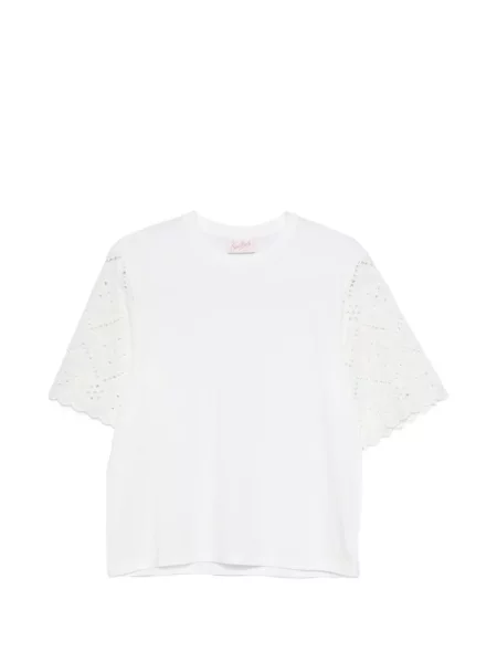 Tricou Mc2 Saint Barth cu broderie alb