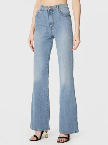 TWINSET Дънки Flared Leg син