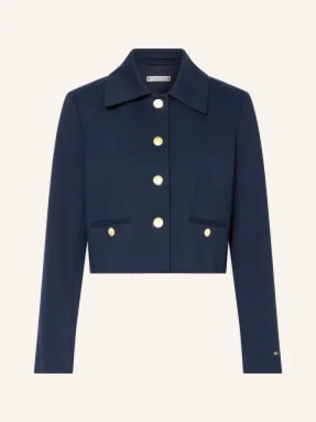 Tommy Hilfiger Kabátová Bunda tmavě modrá
