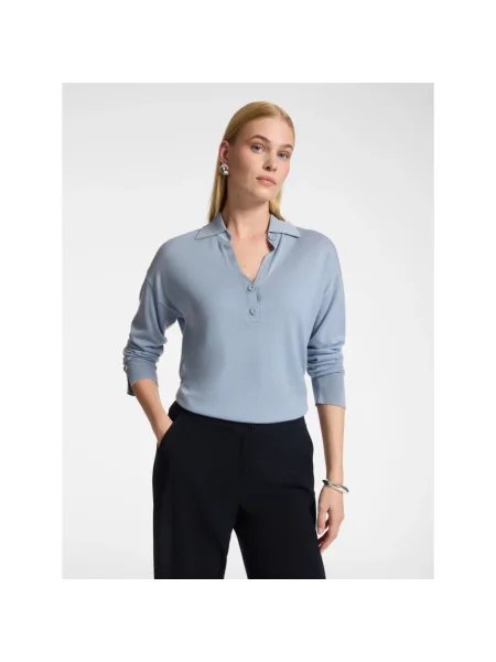 Sweter Elena Miro' wełniany niebieski