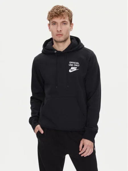 Nike Bluza Club Bb czarny