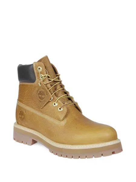 Fűzős csipkés bakancs Timberland sárga