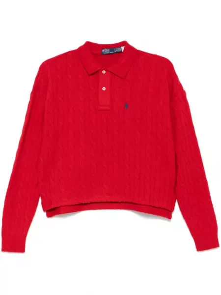 Hlače Polo Ralph Lauren s vezom od brušene kože s cvjetnim printom ljubičasta