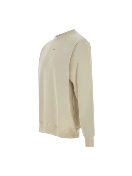 Bluza Drole De Monsieur z nadrukiem klasyczna beżowa