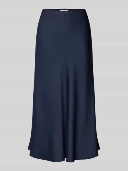 Spódnica midi o linii A model ‘URA’ Drykorn granatowa