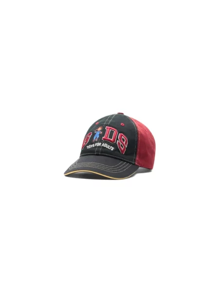 Czapka z daszkiem Gcds z logo czarna