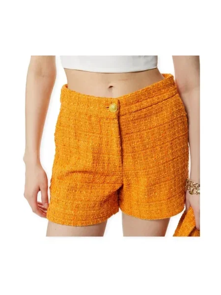 Pantaloni scurți Only portocaliu