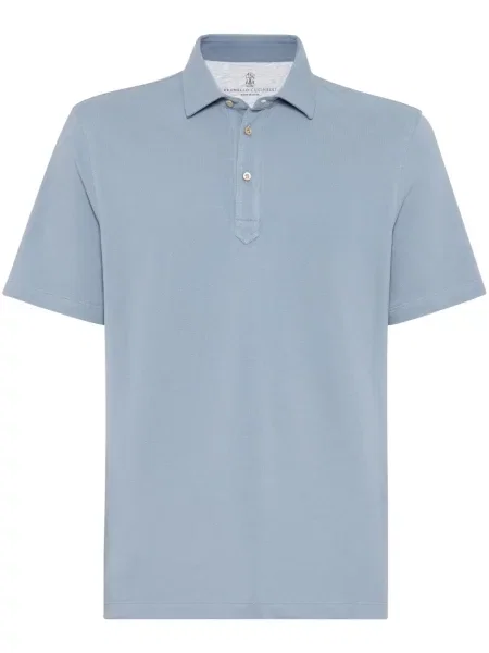 Polo Brunello Cucinelli μπλε