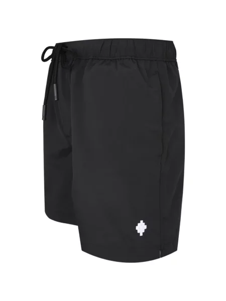 Pantaloni scurți County Of Milan cu imagine cu cordon negru