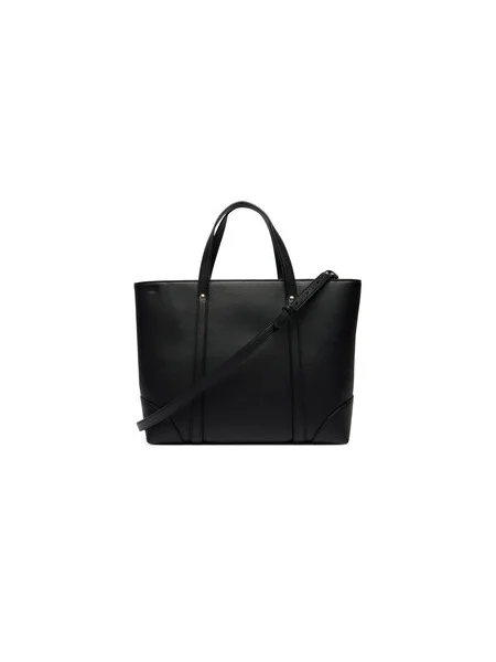 Armani Exchange kabelka typu shopper dámska z imitácie kože čierna