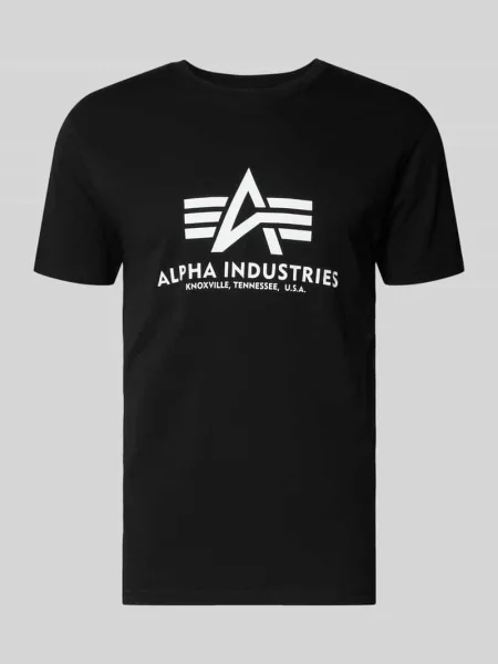 Koszulka Alpha Industries Basic T 2 szt. black czarny