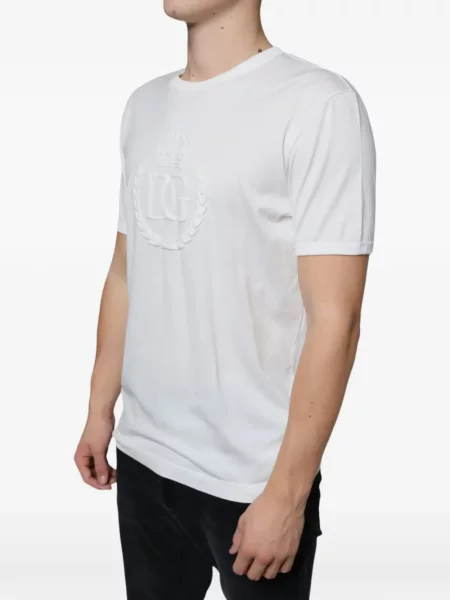 Tricou Dolce & Gabbana cu autograf alb
