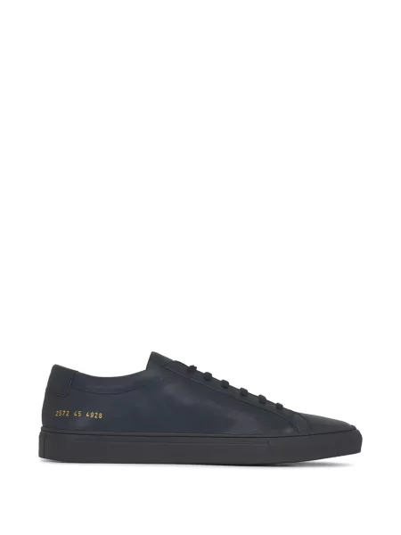 Sneakerși Common Projects din piele albastru