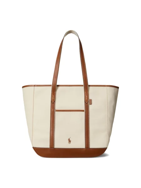 Torebka Polo Ralph Lauren beżowa