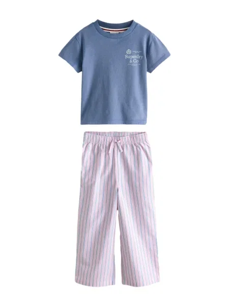 Salopetă copii Superdry & Co albastru