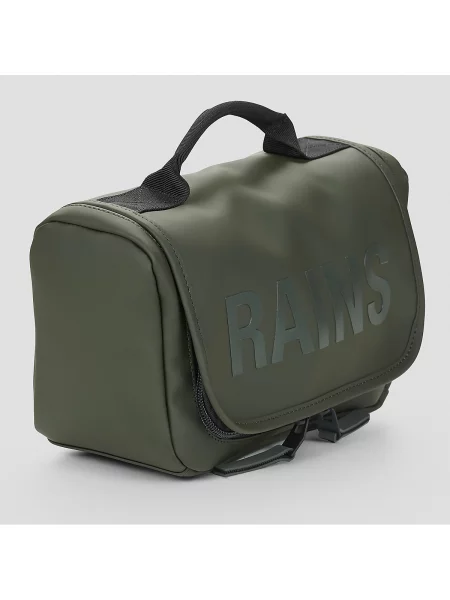 Rains kozmetikai táska Texel Wash Bag W3 zöld