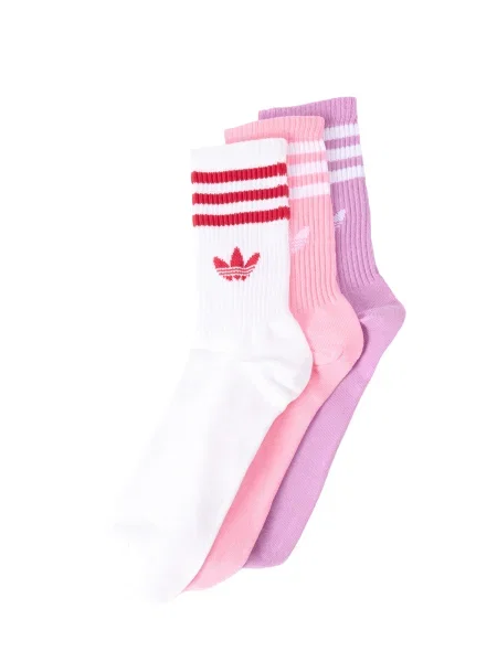 Ponožky adidas Originals ružová