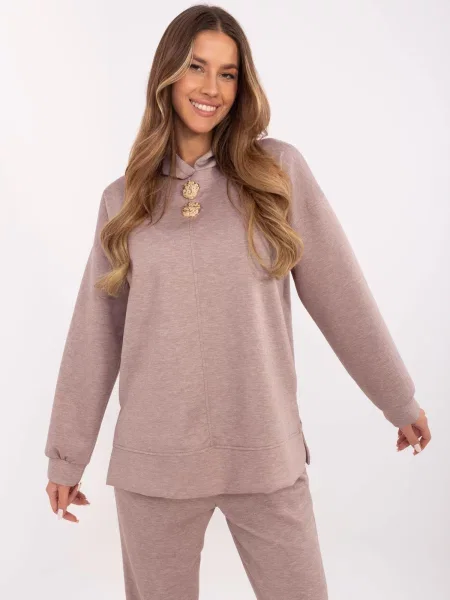 Hanorac Italy Moda bej