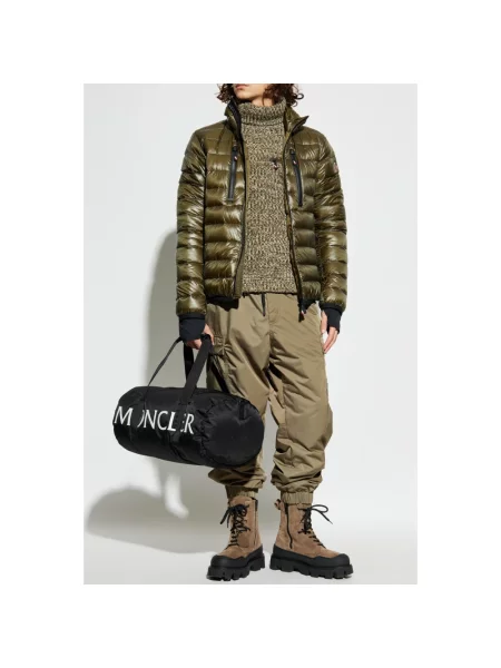 Spodnie narciarskie Moncler zielone