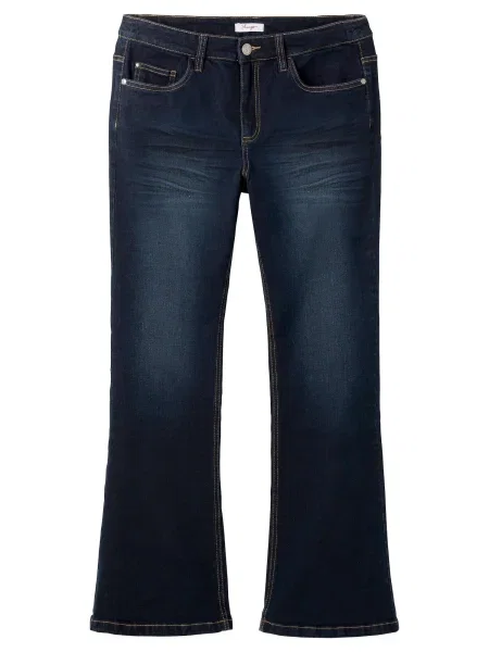 SHEEGO Jeans denim albastru