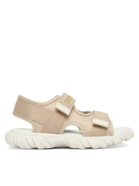 Σανδάλια Calvin Klein Velcro Sandal μπεζ