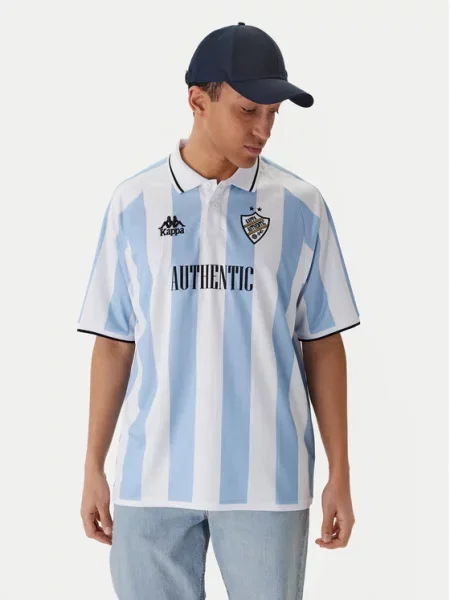 Kappa Тениска от техническо трико Authentic Shailen Цветен Comfort Fit
