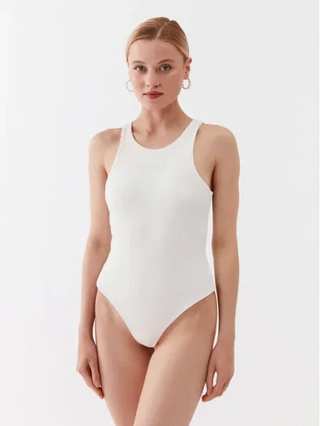 Боди Guess дамско бежово