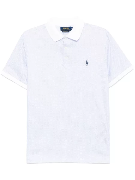 Pruhovaná manšestrová kšiltovka Polo Ralph Lauren s potiskem oranžová