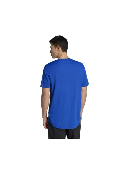 Prugasta majica Adidas plava