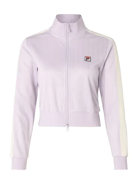 FILA Hanorac LORCE ecru / bleumarin / mov liliachiu roșu